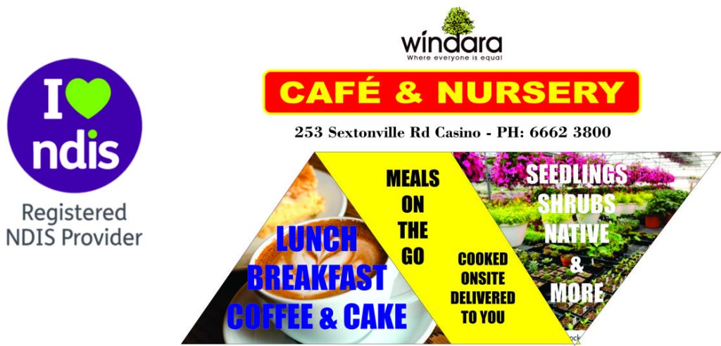Windara Cafe & Nursery 
NDIS Provider